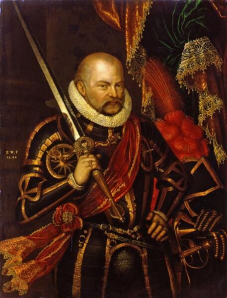 Auguste, électeur de Saxe, en 1586, par Zacharias Wehme