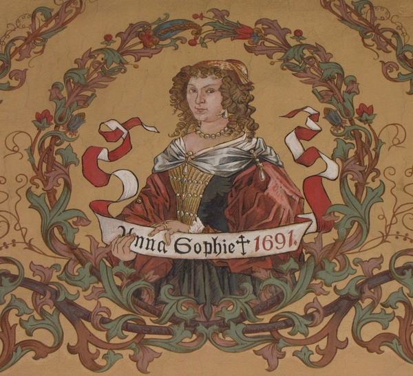 Anne-Sophie de Danemark, électrice de Saxe, par Otto Schulz