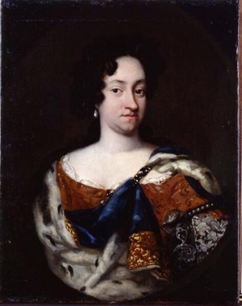 Anne-Sophie de Danemark, électrice de Saxe, par Samuel Bottschild