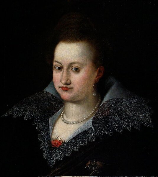 Edwige de Danemark, électrice de Saxe, vers 1610