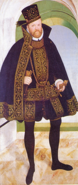 Auguste, électeur de Saxe, par Cranach